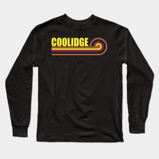 Coolidge Arizona horizontal sunset 2 Long Sleeve T-Shirt